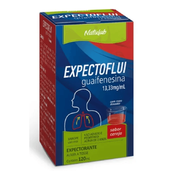 Xarope Expectorante Expectoflui Adulto e Pediátrico 120ml